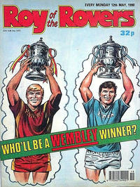 Cover Thumbnail for Roy of the Rovers (IPC, 1976 series) #12 May 1990 [704]