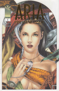 Cover for Aria Preview (Image, 1998 series) #1 [Gold foil, canvas]