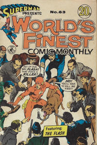 Cover Thumbnail for Superman Presents World's Finest Comic Monthly (K. G. Murray, 1965 series) #63