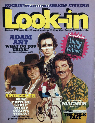 Cover for Look-In (ITV, 1971 series) #22/1981