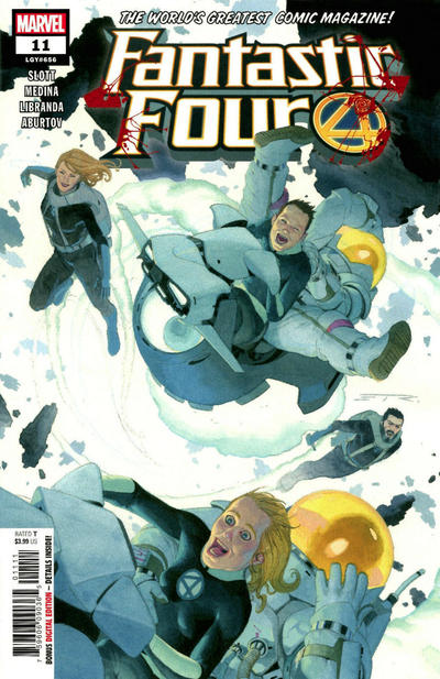 Cover for Fantastic Four (Marvel, 2018 series) #11 (656) [Secret Carnage 'Blood']