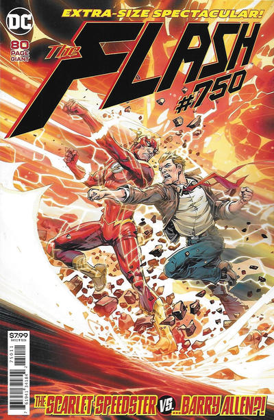 Cover for The Flash (DC, 2016 series) #750 [Howard Porter Cover]