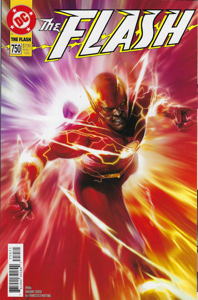 Cover for The Flash (DC, 2016 series) #750 [1990s Variant Cover by Francesco Mattina]