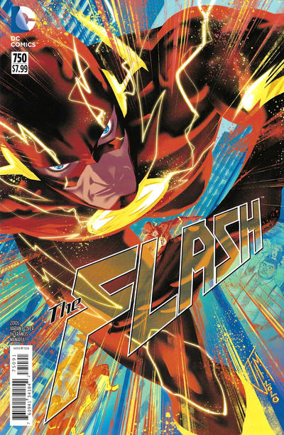 Cover for The Flash (DC, 2016 series) #750 [2010s Variant Cover by Francis Manapul]