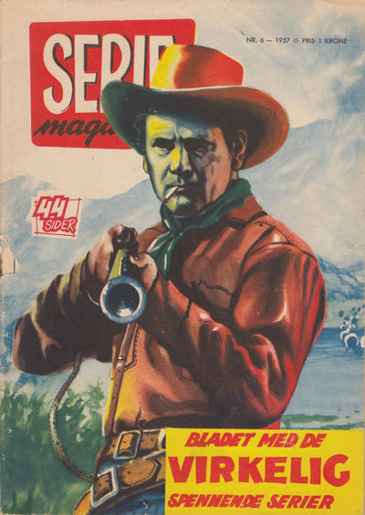 Cover for Seriemagasinet (Serieforlaget / Se-Bladene / Stabenfeldt, 1951 series) #6/1957