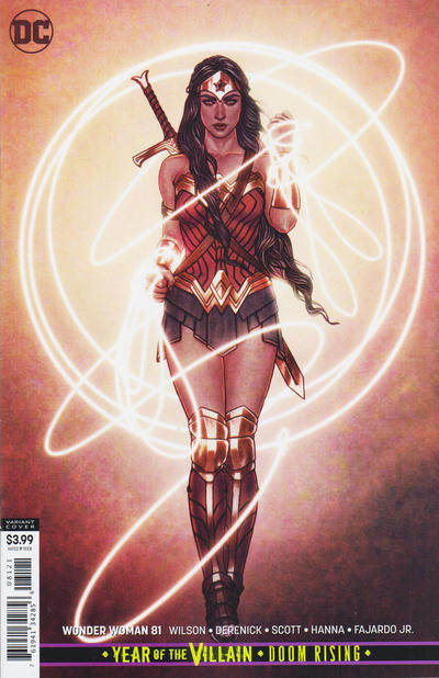 Cover for Wonder Woman (DC, 2016 series) #81 [Jenny Frison Variant Cover]