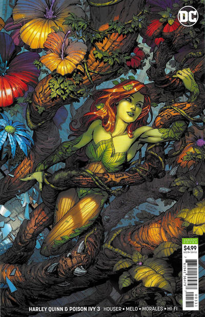 Cover for Harley Quinn & Poison Ivy (DC, 2019 series) #3 [David Finch "Poison Ivy" Cardstock Cover]