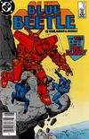 Cover for Blue Beetle (DC, 1986 series) #15 [Newsstand]