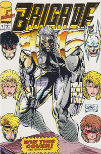 Cover Thumbnail for Brigade (Image, 1992 series) #1 [Gold foil]