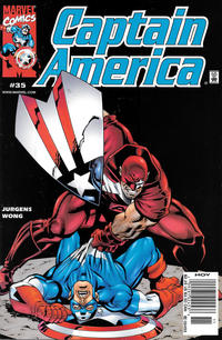 Cover Thumbnail for Captain America (Marvel, 1998 series) #35 [Newsstand]