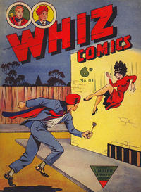 Cover Thumbnail for Whiz Comics (L. Miller & Son, 1950 series) #118