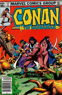 Cover Thumbnail for Conan the Barbarian (Marvel, 1970 series) #141 [Newsstand]