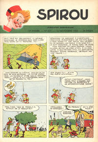 Cover for Spirou (Dupuis, 1947 series) #657