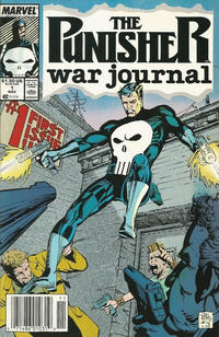 Cover Thumbnail for The Punisher War Journal (Marvel, 1988 series) #1 [Newsstand]