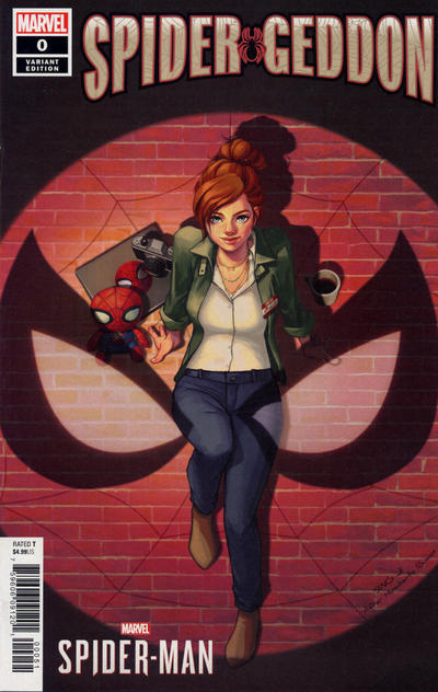 Cover for Spider-Geddon (Marvel, 2018 series) #0 [Variant Edition - 'Marvel Spider-Man' Video Game - Sing Ji Cover]