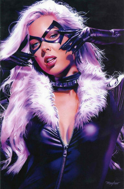 Cover for Black Cat (Marvel, 2019 series) #1 [Mike Mayhew Exclusive Virgin Art]