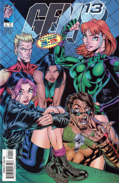 Cover for Gen 13 3D (Image, 1998 series) #1
