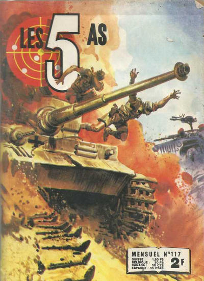 Cover for Les 5 AS (Impéria, 1965 series) #117