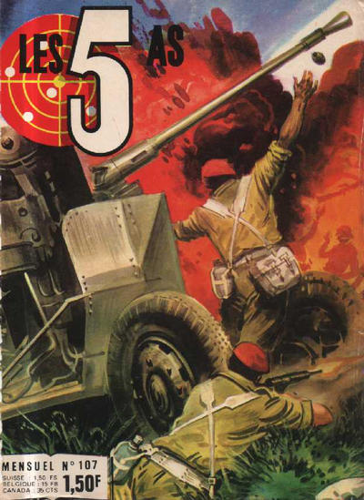 Cover for Les 5 AS (Impéria, 1965 series) #107