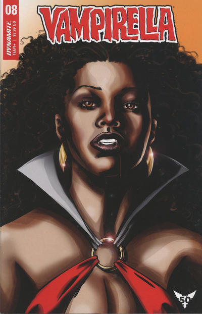 Cover for Vampirella (Dynamite Entertainment, 2019 series) #8 [Cover B Alitha Martinez]