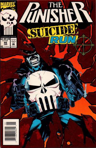 Cover for The Punisher (Marvel, 1987 series) #86 [Newsstand]