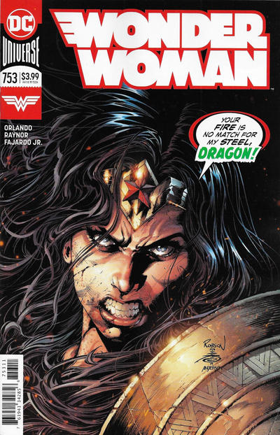 Cover for Wonder Woman (DC, 2016 series) #753 [Robson Rocha & Danny Miki Cover]