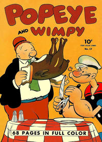 Cover Thumbnail for Four Color (Dell, 1942 series) #17 - Popeye and Wimpy
