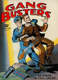 Cover Thumbnail for Four Color (Dell, 1942 series) #24 - Gang Busters