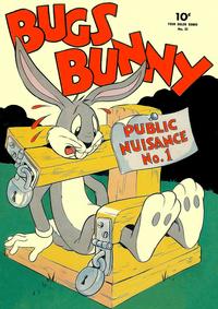 Cover Thumbnail for Four Color (Dell, 1942 series) #33 - Bugs Bunny