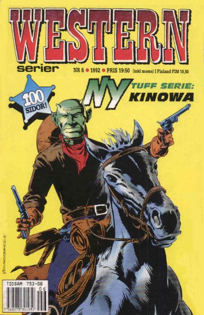 Cover for Westernserier (Semic, 1976 series) #6/1992