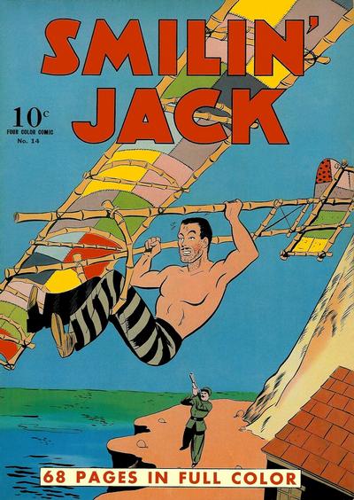 Cover for Four Color (Dell, 1942 series) #14 - Smilin' Jack