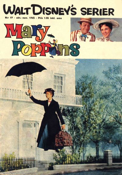 Cover for Walt Disney's serier (Hemmets Journal, 1962 series) #19/1965 - Mary Poppins