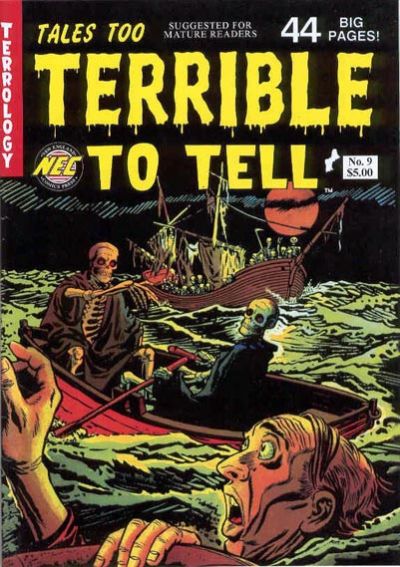 Cover for Tales Too Terrible to Tell (New England Comics, 1989 series) #9