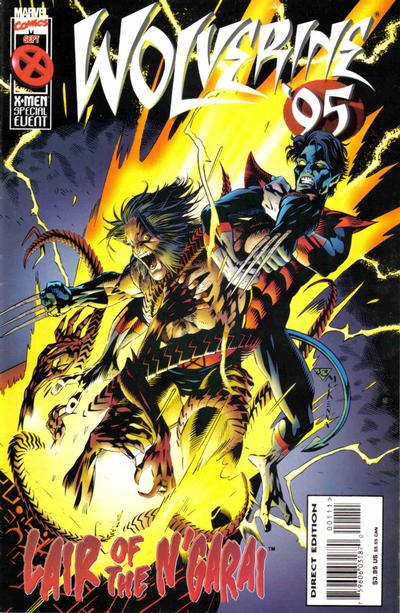 Cover for Wolverine '95 (Marvel, 1995 series) #1 [Direct Edition]