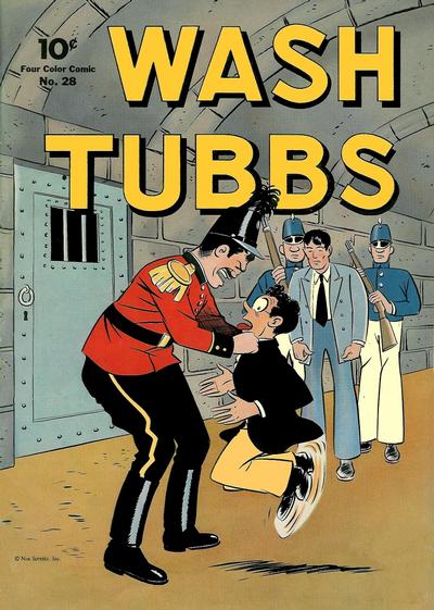 Cover for Four Color (Dell, 1942 series) #28 - Wash Tubbs