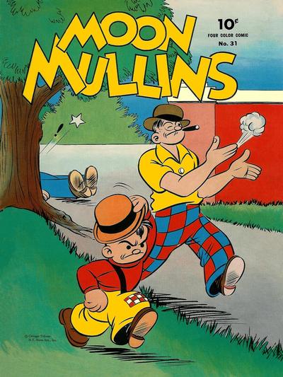 Cover for Four Color (Dell, 1942 series) #31 - Moon Mullins