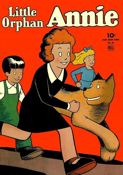 Cover for Four Color (Dell, 1942 series) #52 - Little Orphan Annie