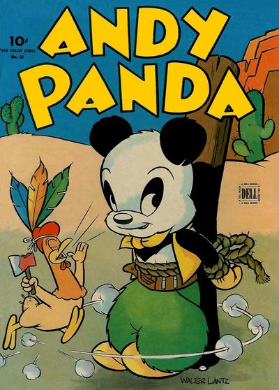 Cover for Four Color (Dell, 1942 series) #54 - Andy Panda