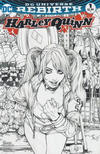 Cover Thumbnail for Harley Quinn (2016 series) #1 [AOD Collectables Ashley Witter Black and White Cover]