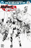 Cover for Harley Quinn (DC, 2016 series) #1 [Scorpion Comics Philip Tan Black and White Cover]