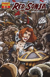 Cover Thumbnail for Red Sonja, Goes East, One Shot (2006 series) #1 ["Power Foil" Variant]