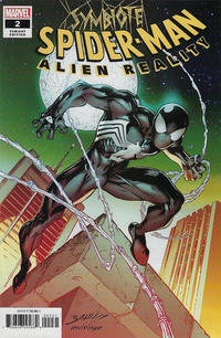 Cover for Symbiote Spider-Man: Alien Reality (Marvel, 2020 series) #2 [Variant Edition - Mark Bagley and Erick Arciniega Cover]