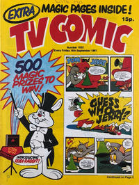 Cover Thumbnail for TV Comic (Polystyle Publications, 1951 series) #1552