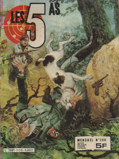 Cover for Les 5 AS (Impéria, 1965 series) #208