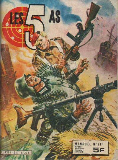 Cover for Les 5 AS (Impéria, 1965 series) #211