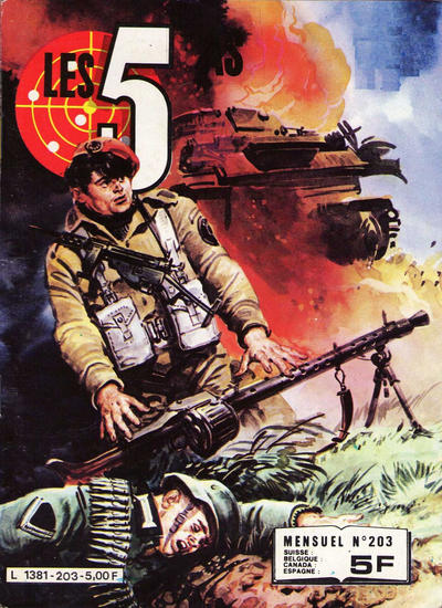 Cover for Les 5 AS (Impéria, 1965 series) #203