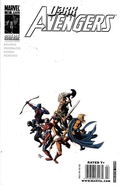Cover for Dark Avengers (Marvel, 2009 series) #12 [Newsstand]