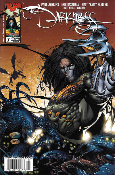 Cover for The Darkness (Image, 2002 series) #7 [Newsstand]