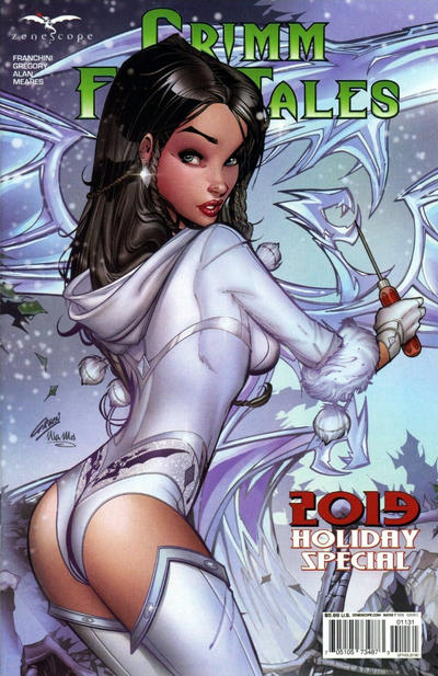Cover for Grimm Fairy Tales 2019 Holiday Special (Zenescope Entertainment, 2019 series) [Cover C - Paul Green]