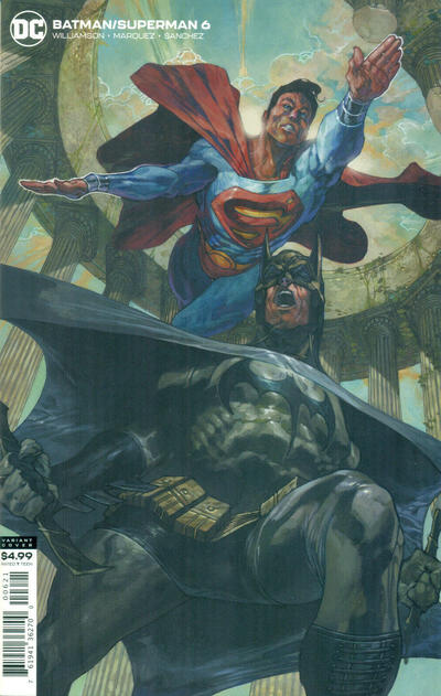Cover for Batman / Superman (DC, 2019 series) #6 [Simone Bianchi Cardstock Variant Cover]
